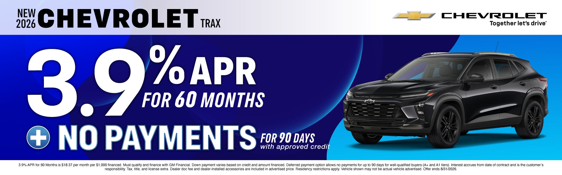 NEW 2026 CHEVROLET TRAX