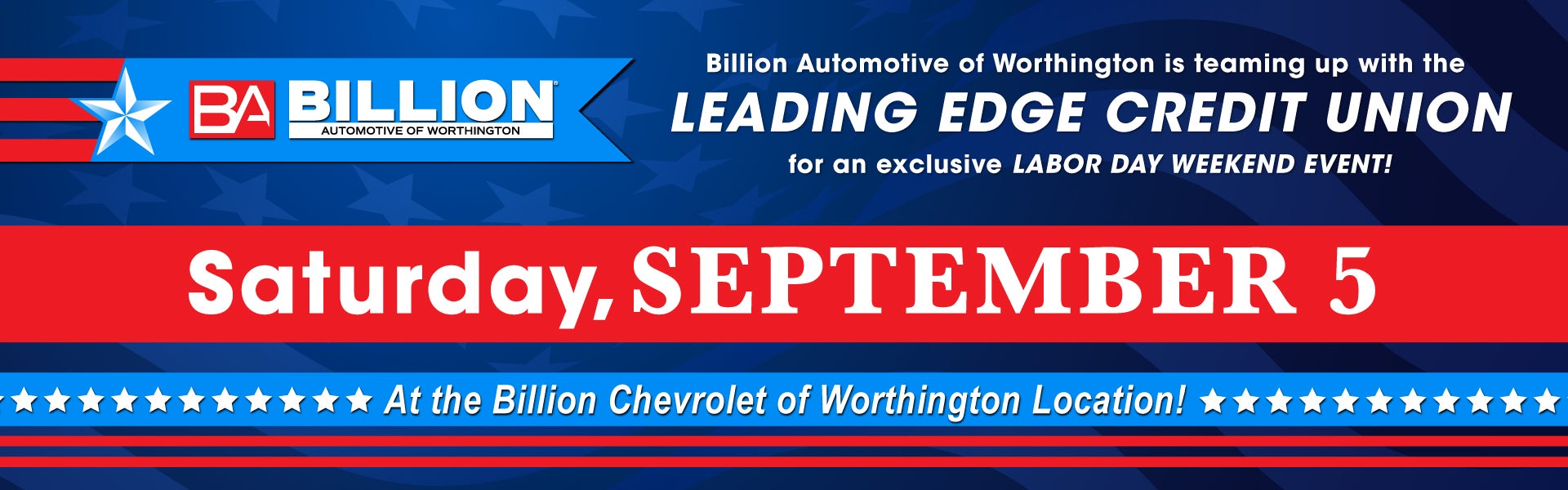 LABOR DAY EVENT